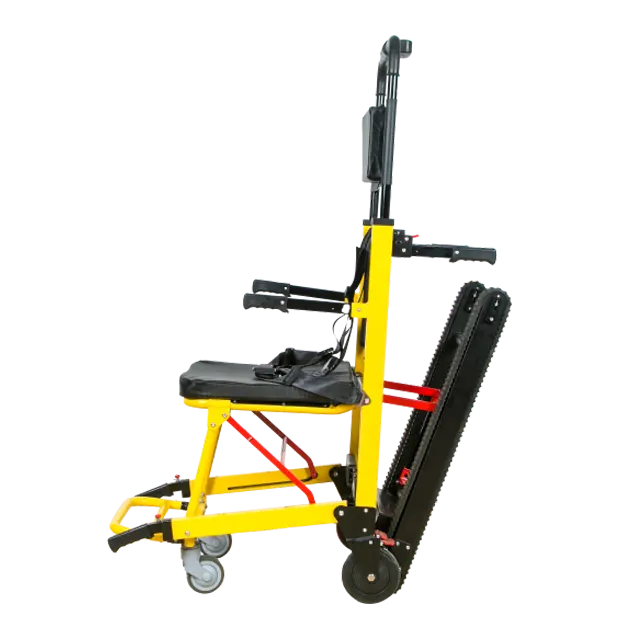 Batterie betriebene elektrische Treppe Klettern Rollstuhl Faltbare Aluminium legierung Rehabilitation therapie liefert CE Tingeer YC-A5-2