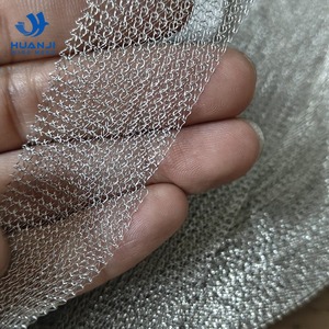Maille de fil métallique tricotée/tissée en acier inoxydable 304 316 à trous carrés pour filtre à air - Product Image 6