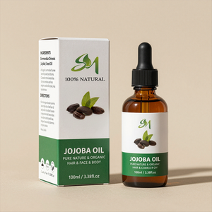 Huile de jojoba pressée à froid raffinée en gros, marque privée, huile de support pure biologique pour les cheveux et la peau, provenant d'un fournisseur chinois - Product Image 3