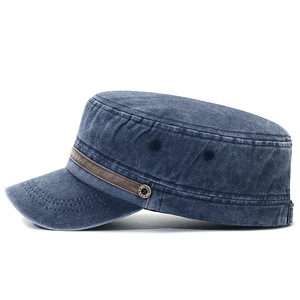 <span class=keywords><strong>2025</strong></span> <span class=keywords><strong>New</strong></span> Arrival Faded Cotton <span class=keywords><strong>Flat</strong></span> <span class=keywords><strong>Top</strong></span> Trại Cap Thoáng Khí Ngoài Trời Sun <span class=keywords><strong>Hat</strong></span> Hai Tone Thể Thao Cap Cho Nam Giới - Product Image 1