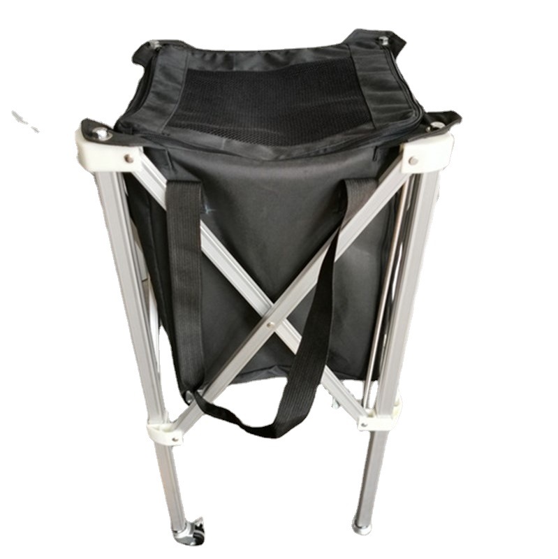 Оптовая продажа Многофункциональная Корзина для мячей, складная корзина, подвижная корзина для теннисного мяча, переноска для теннисного мяча