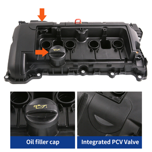 11127646554 V757272480 Coperchio Valvole con Guarnizione per Mini Cooper R56 R57 Clubman Peugeot 207 <span class=keywords><strong>308</strong></span> Citroen C4 <span class=keywords><strong>1.6</strong></span> - Product Image 3
