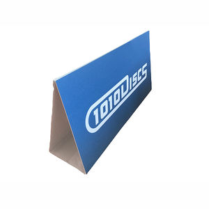 Signes triangulaires personnalisés toblerone et panneaux publicitaires 5mm Coreflute Panneaux ondulés en PVC - Product Image 3
