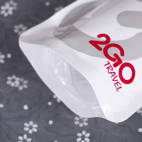 Vente en gros Sac à bec verseur rechargeable pour liquide Sac d'emballage personnalisé en plastique pour jus de fruit Pochette à boisson personnalisée pour liquide Sac à boisson avec bec