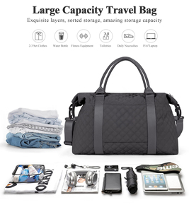 Sac de <span class=keywords><strong>voyage</strong></span> <span class=keywords><strong>pas</strong></span> <span class=keywords><strong>cher</strong></span>, sac de week-end, sac de nuit pour femmes, sac de sport à emporter <span class=keywords><strong>en</strong></span> cabine, essentiels de <span class=keywords><strong>voyage</strong></span> - Product Image 5