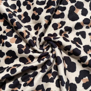NUEVA MODA 2026 Tela de Forro Polar de Poliéster Súper Suave con Estampado de Leopardo para <span class=keywords><strong>Ropa</strong></span> de Invierno - Product Image 4