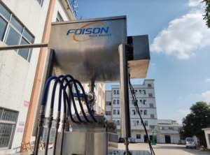 Dọc 4 dòng 4 mặt niêm phong + Bể chứa máy đóng gói chất lỏng tự động - Product Image 4