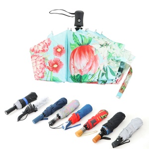 Custom Cartoon Manual Control Automatic Open Folding Umbrella Adult Safety Rain Umbrella Lightweight Waterproof Travel - Product Image 4