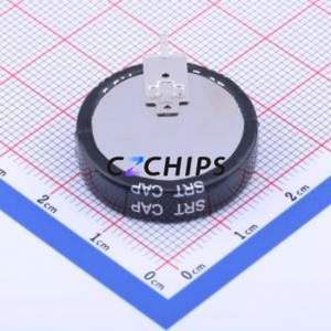 Supercondensateur SCE5R5V505, composant traversant (THT), condensateur 5F -20%~+80% 5.5V 15uA@24hrs - Product Image 2