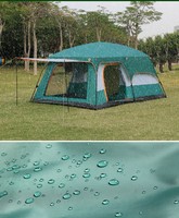 Siêu Nhẹ Xách Tay Pop Up Luxury Lớn Inflatable Canvas Không Thấm Nước Ngoài Trời Roof Top 4-6 Người Gia Đình Cắm Trại Lều