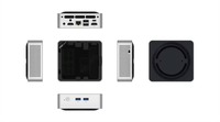 Mini PC de Fábrica JB03 Intel Gold 7505 Dual Core 8GB 128GB SSD BT WiFi 6 para Tipo-C RJ45 Win11 Integrado para Estudiantes HTPC Kiosco
