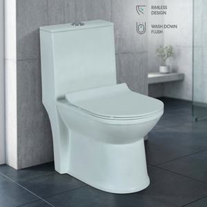 Amérique du sud Offre Spéciale coloré rose Siphon une pièce compostage pas cher prix salle de bain toilette 1 pièces toilette - Product Image 5