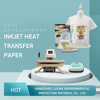 Papel de Transferencia Térmica A3 UNEWPRINT para Impresoras de Inyección de Tinta, Tela de Algodón Ligera, Camisetas DIY