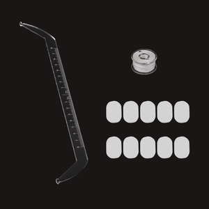 Regla de posicionamiento de <span class=keywords><strong>cejas</strong></span> acrílicas, herramienta de medición de mapeo de tatuaje de <span class=keywords><strong>cejas</strong></span>, delineadores de teñido de hilo, maquillaje permanente, modelado de <span class=keywords><strong>cejas</strong></span> - Product Image 6