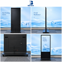 Écran d'affichage numérique LCD FHD 60 pouces pour kiosque, menu, publicité, moniteur Android, support d'exposition