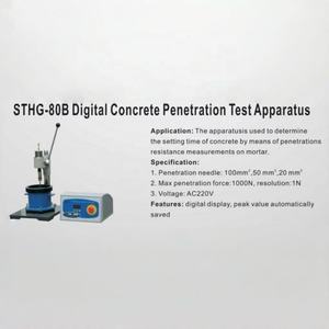 고정밀 YF STHG-1000/80B 디지털 콘크리트 침투계 JGJ/T 328 표준 건설 실험실 테스트 장비 모르타르용 - Product Image 4