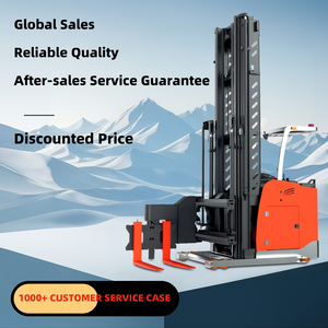 <strong>High</strong> Performance 1ton 1.5ton Narrow Aisle Three-way <strong>Forklift</strong> Electric Pallet Stacker Lift 12m 13m VNA <strong>Forklift</strong> Reach Truck - Product Image 4