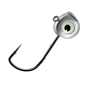 Aohu Fish Eye Root Hook, Micro Señuelo de Pesca, Cabeza Plomada para Pesca de Lubina en Lago - Product Image 1