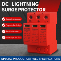 Parasurtenseur CC LONG TAI SPD-40 3P T2 20kA-40kA 500VDC, Vente Directe Usine, Solaire Photovoltaïque, Montage sur Rail DIN, Certifié CE