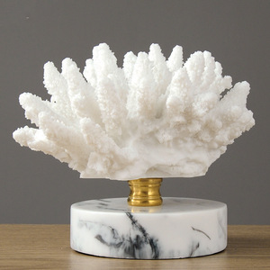 Simulated Coral Resin Ornaments Art Deco Style Creative Home Living Room <b>Decoration</b> Handicraft Novelty Crafts - Product Image 5