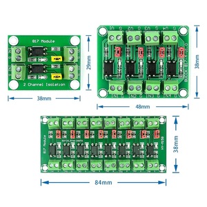 2-kênh/4-kênh/8-kênh quang điện tử cô lập mô-đun điều khiển Adapter điều khiển Bảng điều khiển 817 optocoupler mô-đun - Product Image 3