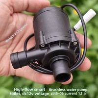 Pompe de circulation d'eau intelligente pour réservoir de toilettes, grand débit, 12V, hauteur de refoulement 3m, 600l/h, modèle ZL45-06, en plastiques techniques