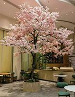 Décoration de table de mariage commerciale, faux cerisier, arbre artificiel de sakura, grand arbre à fleurs de cerisier artificiel pour intérieur et extérieur