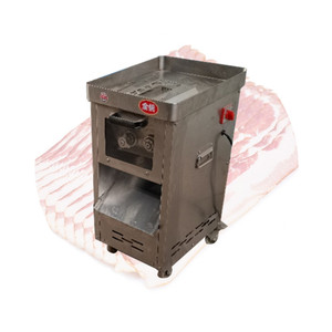 Máquina cortadora de cubos de carne de Dicer de verduras de acero inoxidable 304 Máquina cortadora de tiras de carne - Product Image 3