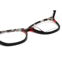 F-7709 Nouveau modèle de montures de lunettes en acétate de stratification à la mode grossiste de lunettes optiques de haute qualité