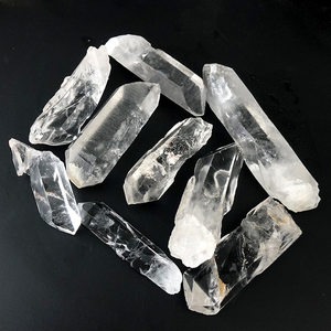 Varitas curativas de cuarzo Natural, puntos de cristal, gran oferta - Product Image 2
