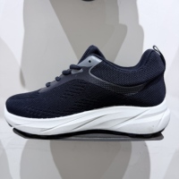 Sneakers Traspiranti con Lacci e Piattaforma, Ammortizzazione Spessa, Morbide, Antiscivolo, Anti-Odore, Leggere, Versatili per Camminata e Corsa