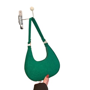 Stylish Custom <b>Small</b> Crescent Shoulder Bag Fashionable Underarm <b>Purse</b> with Zipper Closure for Everyday Use - Product Image 3