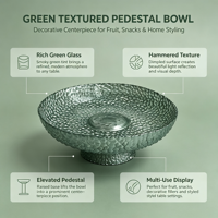 Assiette à salade et dessert en verre transparent de 7,87 pouces, logo personnalisé, écologique, passe au micro-ondes, passe au lave-vaisselle, vaisselle pour restaurant et hôtel