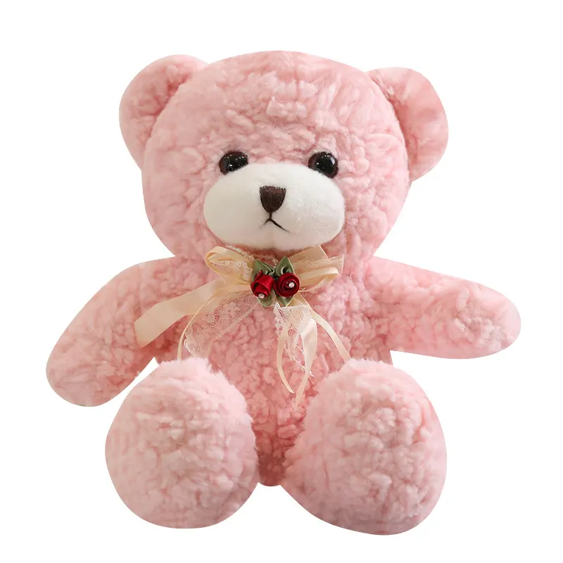 Valentine gấu với trái tim Thú nhồi bông sang trọng mới đến tình yêu gấu bông đồ chơi sang trọng
