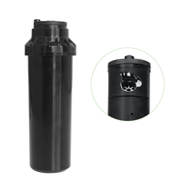 Système d'irrigation par aspersion prix d'usine arroseur automatique de levage d'eau en plastique noir