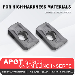 APGT1135PDER APGT16O4PDER Schouderfreesplaatjes Hoogwaardig <span class=keywords><strong>hard</strong></span> roestvrij staal Wolframcarbide plaatjes - Product Image 2