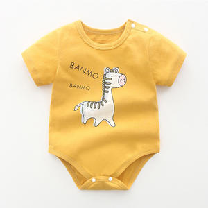 Fábrica al por mayor ropa de bebé <span class=keywords><strong>recién</strong></span> nacido puro algodón bebé onesie bebé mameluco de alta calidad - Product Image 6