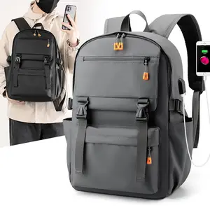 Ransel pria, tas punggung komputer multifungsi untuk perjalanan, tas sekolah pelajar, 2023 grosir