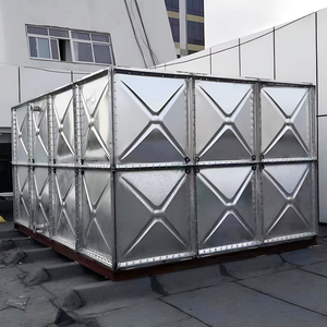 Tanque de Armazenamento de Água de Aço Galvanizado HDG de Baixo Custo Jinlink para Água Potável ou Água da Chuva 2000L - Product Image 3