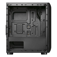 2023 Blade M-ATX tour étui d'ordinateur noir blanc fenêtre en verre trempé PC ordinateur de jeu boîtier de bureau