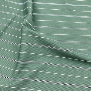 Nueva tela de rayas de Spandex de nailon sin costuras de secado rápido de punto de urdimbre de alta elasticidad para camisa de hombre - Product Image 2