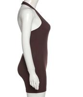 Combinaison moulante décontractée d'été pour femme, style short cycliste, tenue personnalisée