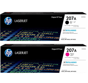 Cartucho de Tóner HP 207a Negro, Cian, Amarillo y Magenta para Impresora/Copiadora, Embalaje Original Completo - Product Image 1