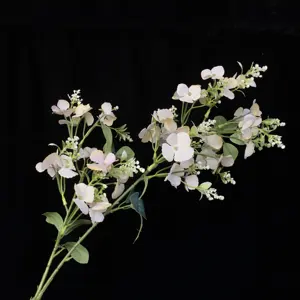 T-DLH Long Stem Artificial Flower Love of Butterfly for Floral Arrangement Home Wedding Garden Decor