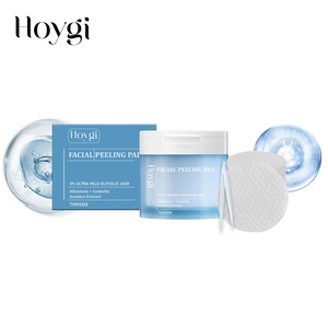 Almohadillas Exfoliantes Suaves Personalizables con Ácido Glicólico AHA, Tratamiento para Cero Poros, 70 Almohadillas para Todo Tipo de Piel, para Uso Comercial - Product Image 1