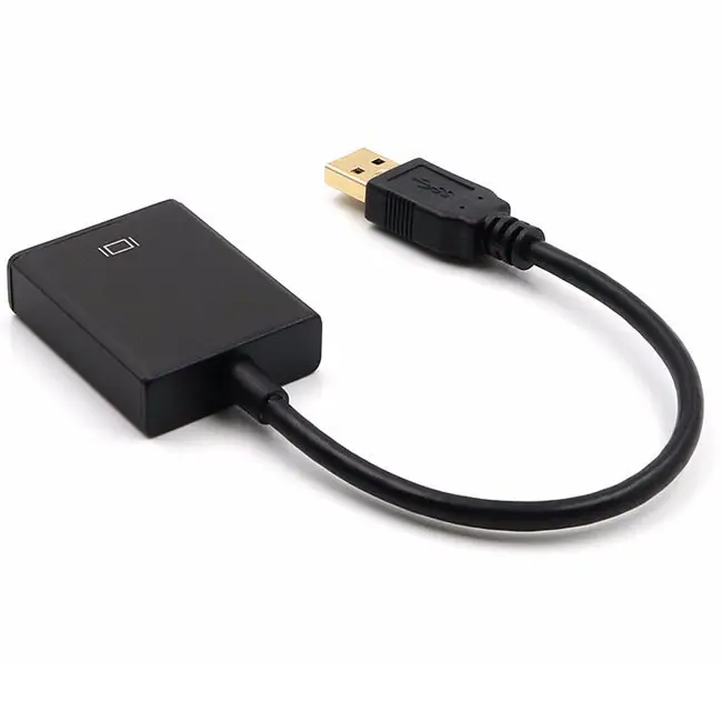 USB 3,0 к HDMI адаптер кабель папа-женщина видео 1080P ПК для ТВ HDTV w/ Audio