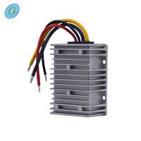 200W 12V 24V ila 5V 40A Güç Dönüştürücü Kademeli Regülatör Alüminyum Modül Elektrikli Araç Güç Kaynağı