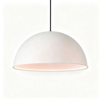 Suspension acoustique demi-dôme en feutre PET moulé à chaud, 100 % fibre de polyester, insonorisant, fabrication OEM