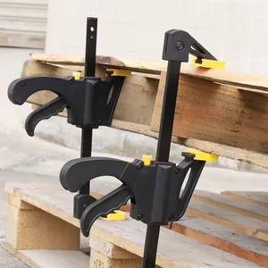 Pince F à cliquet rapide de <span class=keywords><strong>4</strong></span> à 50 pouces Jeu de pinces pour barre de travail du bois à usage intensif Outil de serrage inversé pour le travail du bois - Product Image 5
