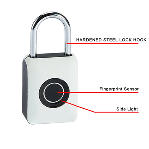 90g khóa còng nhẹ có thể sạc lại pin TSA được chứng nhận cho hành lý sân bay-bóng trắng cho gỗ/Nhôm - Product Image 3